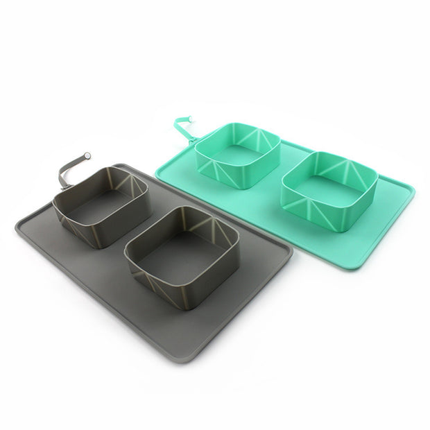 Pet Bowl Silicone Folding Bowl