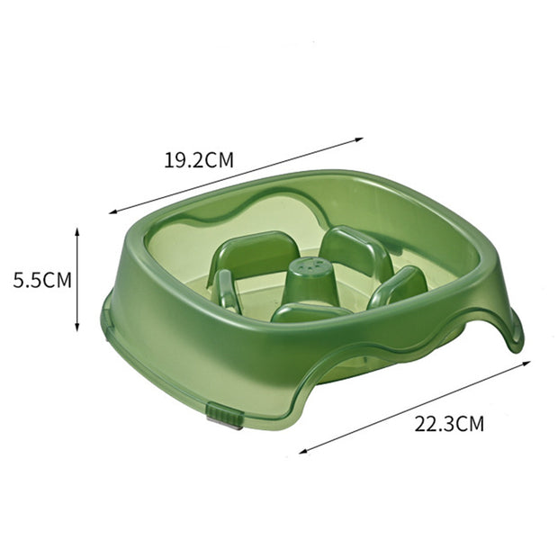 Dog Slow Anti-Suffocation Anti-Choking Water Feeder Bowl