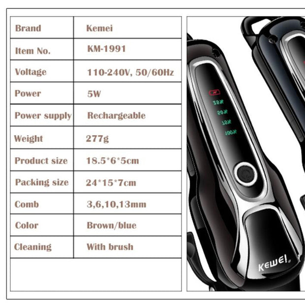 Pet Scissors electric fader tuner