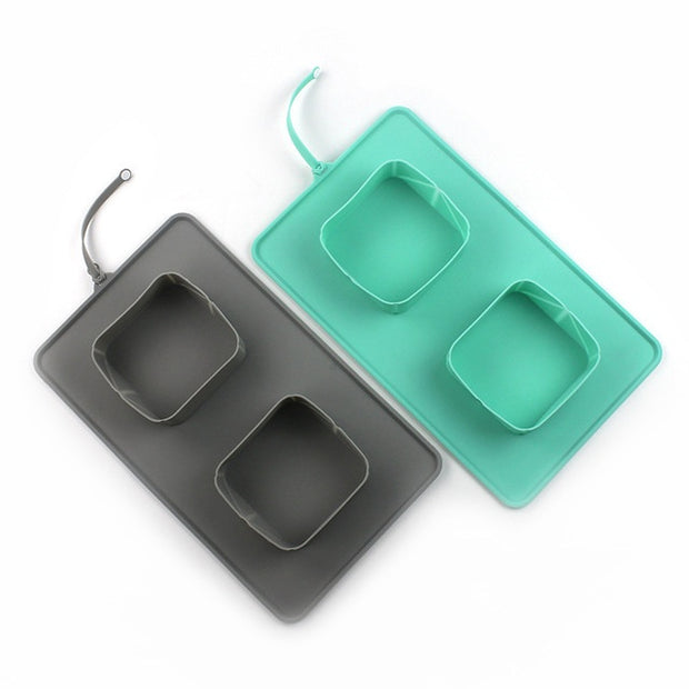 Pet Bowl Silicone Folding Bowl