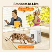 Smart Feeder 2L Dog Feeding Machine WIFI Timing