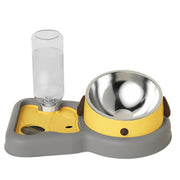 Feeder Bowls Pet Feeder Water Bottle Set Feeding Bowls And Drinkers