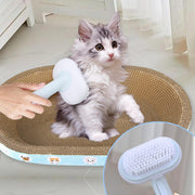 Cat Dog Brush 5 In 1 Pet Grooming Supplies Kit Slicker Brush For Shedding Dematting Undercoat Rake Self Cleaning Comb For Indoor Cats Pet Hair Brushes Multifunction Set