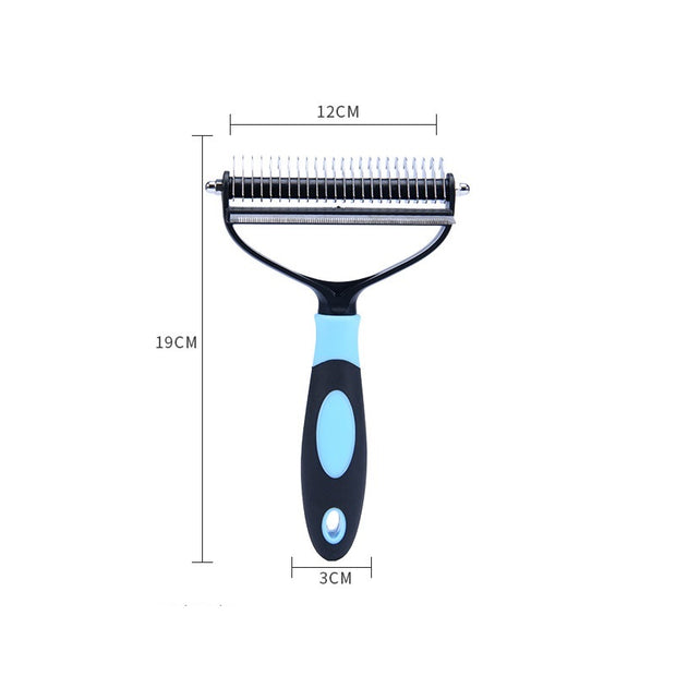 Dog And Cat Dual Purpose Combs For Removing Floating Hair And Dead Knots