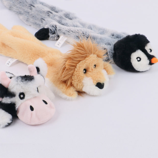 Cow Lion Penguin Pet Sounding Plush Toy